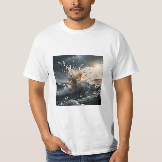 Ocean Waves T-Shirt Tシャツ (正面)