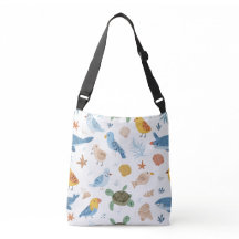 Ocean Waves Tote Bag Gift