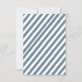 Ocean Whale Time Capsule Message Card 招待状 (裏面)