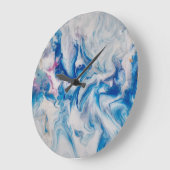 Ocean Whisper ラージ壁時計 (傾斜)
