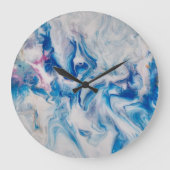 Ocean Whisper ラージ壁時計 (正面)