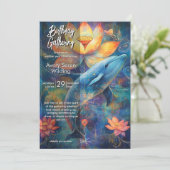 Ocean Whisper | Dolphin Design  招待状 (スタンド正面)