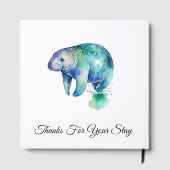 Ocean Whisper Manatee, custom ゲストブック (裏面)