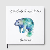 Ocean Whisper Manatee, custom ゲストブック (正面)