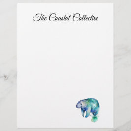 Ocean Whisper Manatee, custom レターヘッド