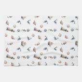 Ocean Whispers! キッチンタオル (横)