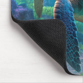 Ocean Wildlife Mouse Pads Featuring Sea Turtle Des マウスパッド (コーナー)
