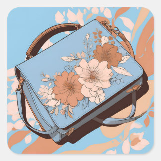 Oceana Floral Ai art  スクエアシール