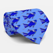 OceanBlueは魚タイルを張りました ネクタイ (ロール)