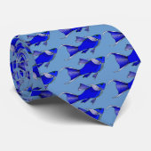 OceanBlueは魚タイルを張りました ネクタイ (ロール)