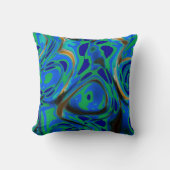 Oceanic colours  クッション (正面)