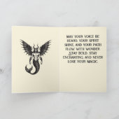 Oceanic Crocell Demon Illustration カード (内部)