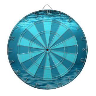Oceanic Deep Blue Water Pattern ダーツボード