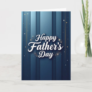 Oceanic Fathers Day Script Card カード