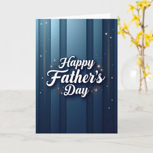 Oceanic Fathers Day Script Card カード (黄色い花)