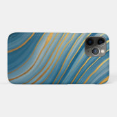 "Oceanic Gold Flow Case-Mate iPhoneケース (裏面(横))