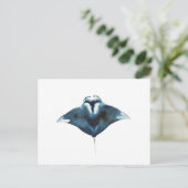 Oceanic Manta Ray Postcard ポストカード (スタンド正面)