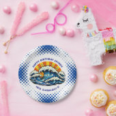 Oceanic Maritime Ocean Themed for Boy's Birthday  ペーパープレート (パーティー)