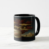 Oceanic Mind Coral Crown Surreal Art Mug マグカップ (正面右)