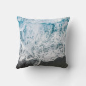 Oceanic Serenity Beach Water Pillow クッション (裏面)