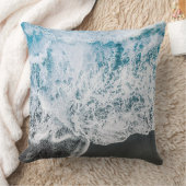 Oceanic Serenity Beach Water Pillow クッション (ブランケット)