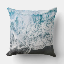 Oceanic Serenity Beach Water Pillow クッション