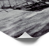 Oceanic Trek Graphic Ships Fine Art ポスター (コーナー)