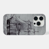 Oceanic Trek Graphic Ships Fine Art iPhoneケース (裏面横)