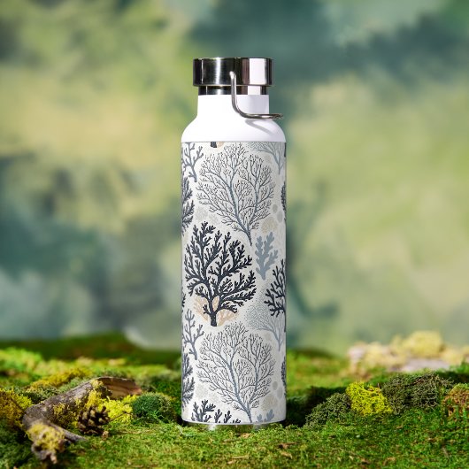 Oceanic Vibes Botanical Corals ウォーターボトル (アウトドア)