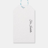 Oceanic Whisper Manatee, custom ギフトタグ (裏面)