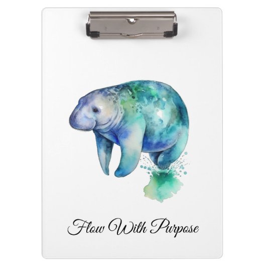 Oceanic Whisper Manatee, custom クリップボード (正面)