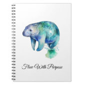Oceanic Whisper Manatee, custom ノートブック (正面)