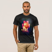 OceanicWaves king lion(unique) Tシャツ (正面フル)