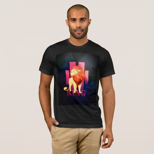 OceanicWaves king lion(unique) Tシャツ (正面フル)