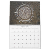 Oceans 2026 Landart Calendar pebbles beach art カレンダー (3月 2026)