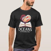 Oceans Of Possibilities Summer Reading Librarian B Tシャツ (正面)