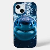 Ocean's Smile: The Great White's Greeting Case-Mate iPhoneケース (裏面)