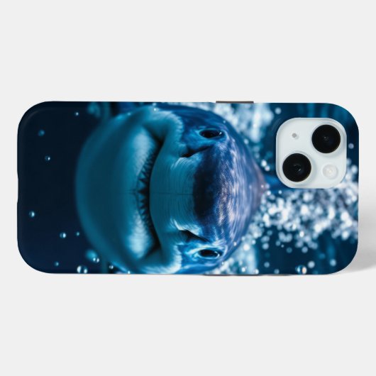 Ocean's Smile: The Great White's Greeting Case-Mate iPhoneケース (裏面 (横))