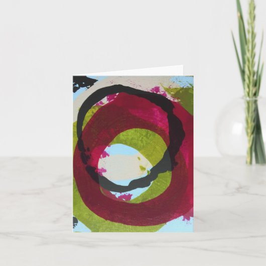 Oceansideノートカ空白のード カード (正面)