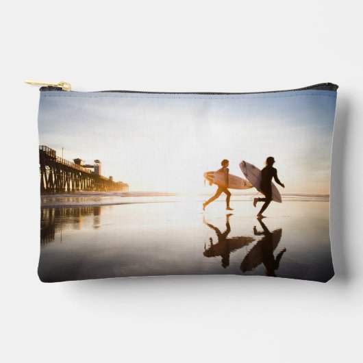 Oceanside Beach アクセサリーポーチ (正面)