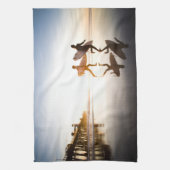 Oceanside Beach キッチンタオル (縦)