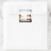 Oceanside Beach スクエアシール (バッグ)