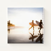 Oceanside Beach ノートブック (裏面)