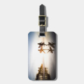 Oceanside Beach ラゲッジタグ (正面縦)