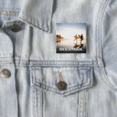 Oceanside Beach 缶バッジ (インサイチュ)