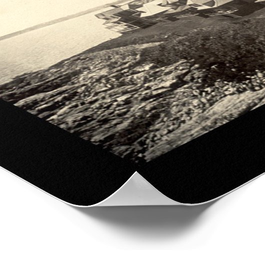 Oceanview Marblehead写真1908 ポスター (角)