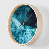 OceanWaves 壁時計 (傾斜)