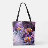 Ocellaris Clownfish |のAmphiprion Ocellaris トートバッグ (裏面)