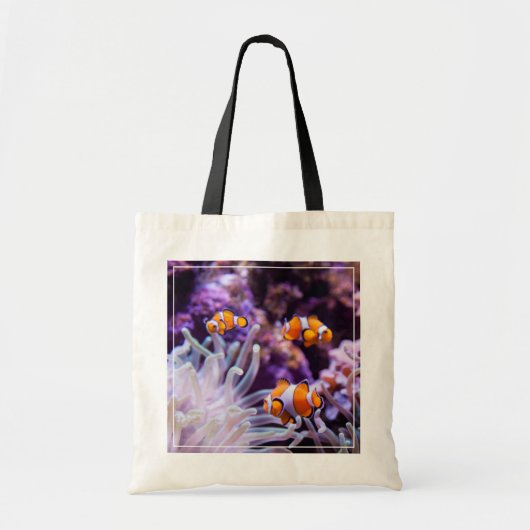 Ocellaris Clownfish |のAmphiprion Ocellaris トートバッグ (正面)