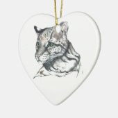 Ocelot1 セラミックオーナメント (左)